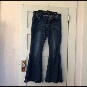 Bell bottom jeans
